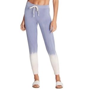 Wildfox Jack Jogger, blue dip dye NWT